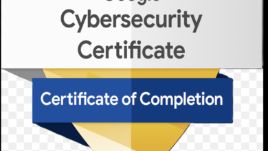 Google Cyber Security Certificate
