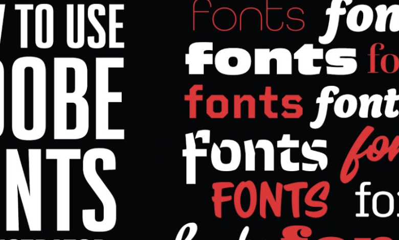 how to use adobe fonts